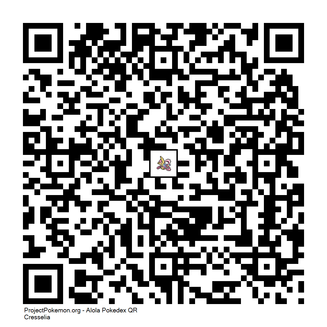 Cdigo QR de Cresselia